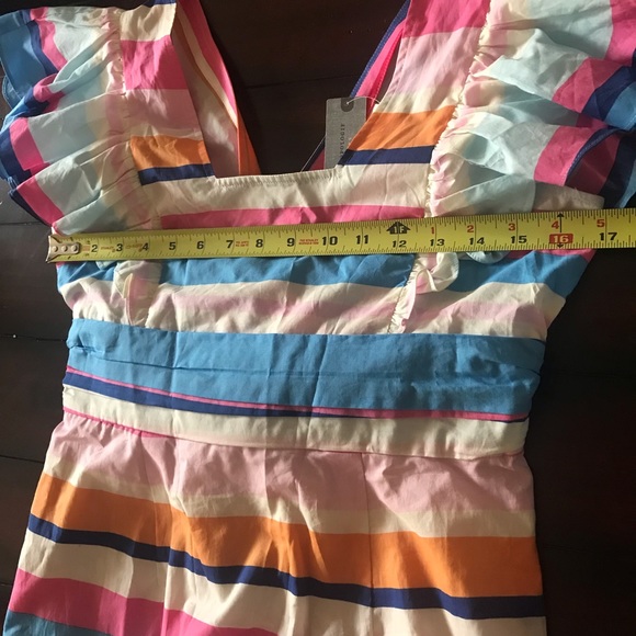 NWT Anthropologie Plenty by Tracy Reese Ruffled Maxi Dress. Size Small Petite - Picture 7 of 10